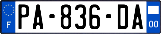 PA-836-DA