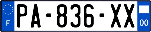 PA-836-XX