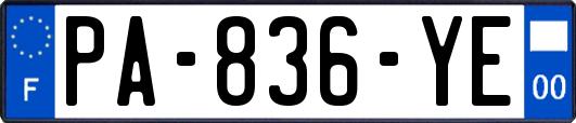 PA-836-YE
