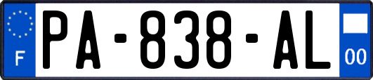 PA-838-AL