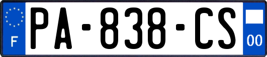 PA-838-CS