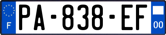 PA-838-EF