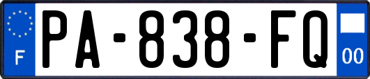 PA-838-FQ