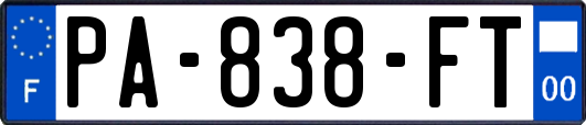 PA-838-FT