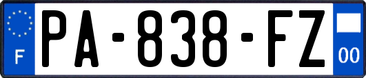 PA-838-FZ