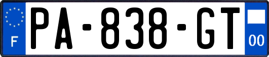 PA-838-GT