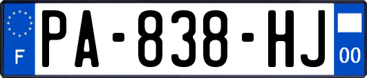PA-838-HJ