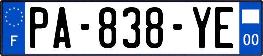 PA-838-YE