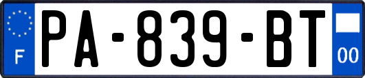 PA-839-BT