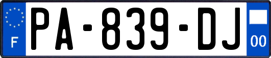 PA-839-DJ