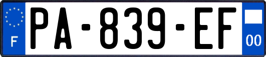 PA-839-EF