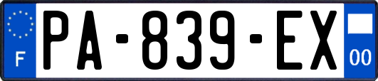 PA-839-EX
