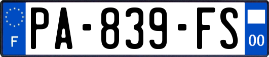 PA-839-FS