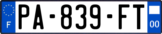 PA-839-FT