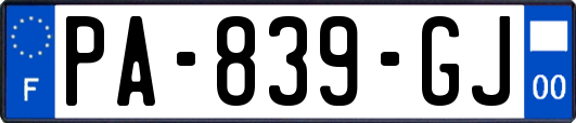 PA-839-GJ