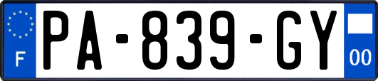 PA-839-GY