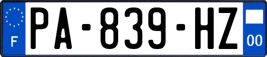 PA-839-HZ