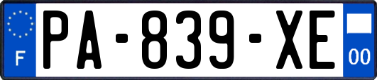 PA-839-XE