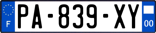 PA-839-XY