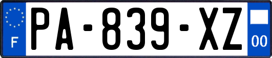 PA-839-XZ