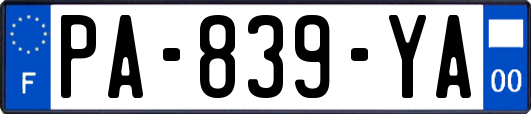 PA-839-YA