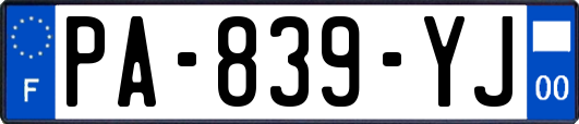 PA-839-YJ