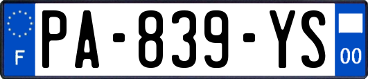 PA-839-YS