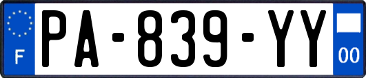 PA-839-YY