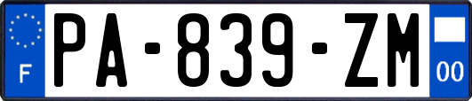 PA-839-ZM