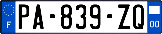 PA-839-ZQ