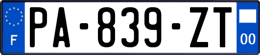 PA-839-ZT