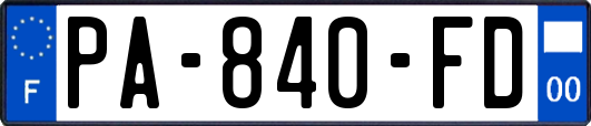 PA-840-FD