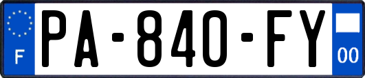 PA-840-FY