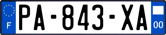 PA-843-XA