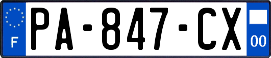 PA-847-CX