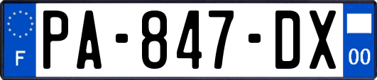 PA-847-DX