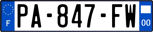 PA-847-FW