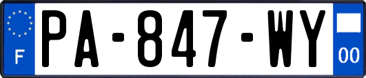 PA-847-WY