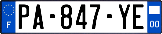 PA-847-YE