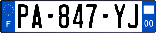 PA-847-YJ