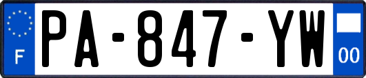 PA-847-YW
