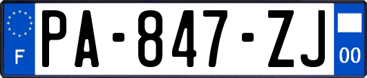 PA-847-ZJ