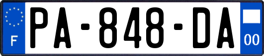 PA-848-DA