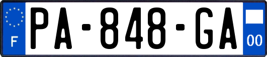 PA-848-GA