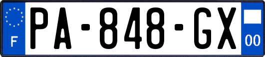 PA-848-GX