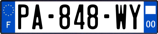 PA-848-WY