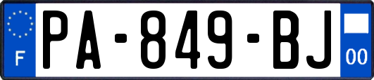 PA-849-BJ