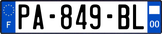 PA-849-BL