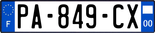 PA-849-CX