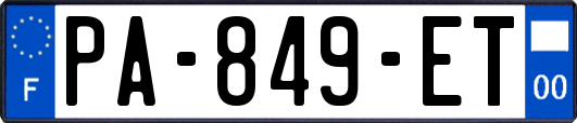 PA-849-ET